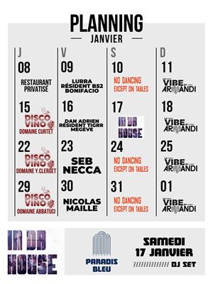 Planning de Janvier